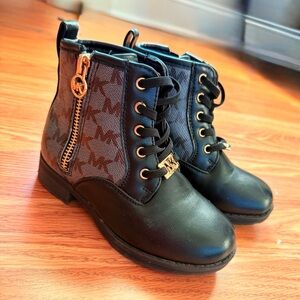 Michael Kors Kids Black Boots